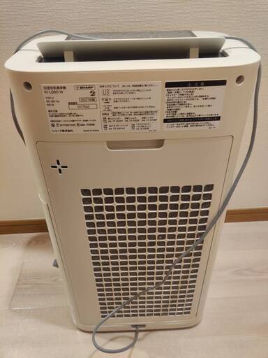 SHARP　加湿空気清浄機　KI-LS50-W　①