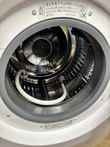 SHARP ドラム式洗濯乾燥機 プラズマクラスター ES-H10D-WR