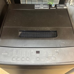 IRIS OHYAMA 洗濯機 5kg マットブラック IAW-T504-Bの画像