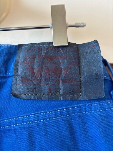 90s Levi's501カラーデニム　W32 L34