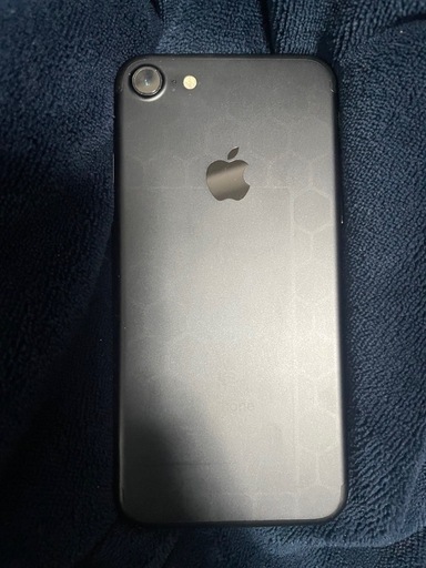 Apple iPhone 7 ブラック 本体 iFaceケース付き