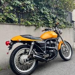 ヤマハ ルネッサ 鍵書類有り srv250 エンジン実働 オイルプラグ交換済み エンジン始動動画有 ( srv gb350 gb250 レブル エリミネーター )の画像