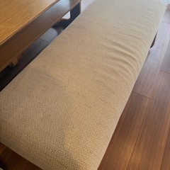 無印ダイニングテーブルセットの画像