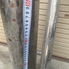 煙突　2本の画像