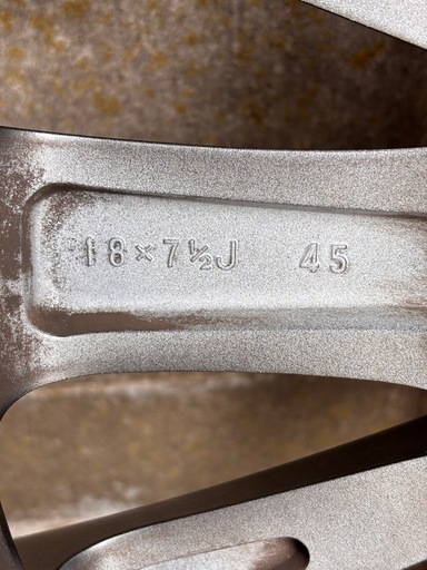 トヨタ 純正 18インチ ホイールタイヤナットセット