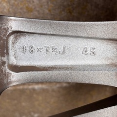 トヨタ 純正 18インチ ホイールタイヤナットセットの画像