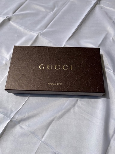 GUCCI ゴールド　GGパターン　長財布