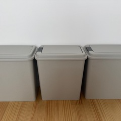 取引先決定 【新品未使用】18L ゴミ箱 3つセットの画像