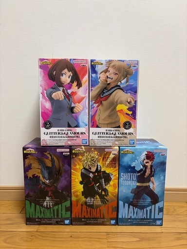 新品･未開封ヒロアカフィギュア5体セット