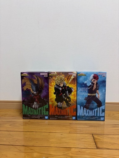 新品･未開封ヒロアカフィギュア3体セット