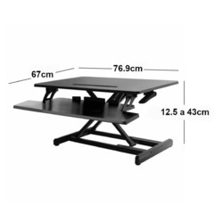 PC　スタンディングデスクの画像