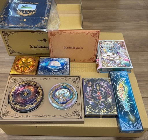 ナハトラビュリント7種+スカーフ