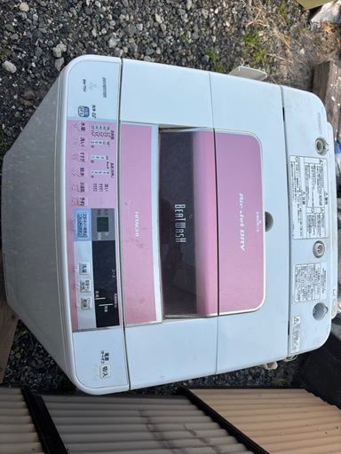 日立7キロ全自動洗濯機無料 (西) 谷山の生活家電の中古あげます・譲り 