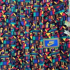 NIKE ナイキ　幾何学柄　総柄イージーパンツ　Sの画像