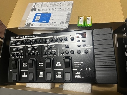 【新品未使用です】BOSS マルチエフェクター　ME-90