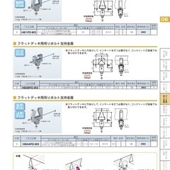 ネグロス吊り金具 HB38FD-W3 50個入り　開封済みの画像