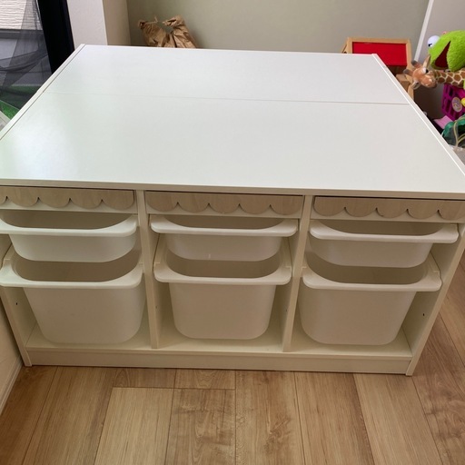 IKEA TROFAST おもちゃ収納　遊び台　2つセット