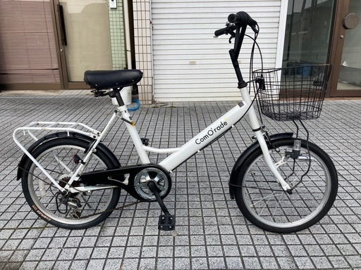 【20インチ自転車】LEDライト　外装6段変速付　リヤタイヤ、チューブ新品❗️若林自転車　膳所店　SALE中❗️