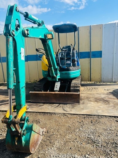 熊本発 コマツ PC30MR-1 油圧ショベル 倍速 鉄キャタ ゴムパッド 再塗装なし ユンボ KOMATSU 中古