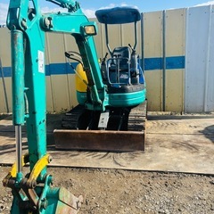 熊本発 コマツ PC30MR-1 油圧ショベル 倍速 鉄キャタ ゴムパッド 再塗装なし ユンボ KOMATSU 中古の画像