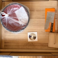 そば打ちセット　
還暦お祝いの画像