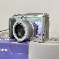 canon powershot G3 美品 付属品完備ですがの画像