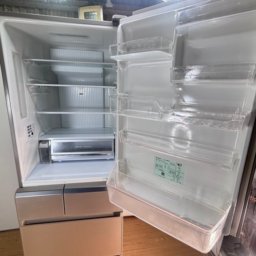 パナソニック　鏡面　冷蔵庫　406L 2017年製