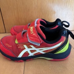 子供靴　アシックス17.5の画像