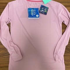 半額以下！レディース　sporsium 吸汗速乾　長袖Tシャツ M サイズ　ピンクの画像