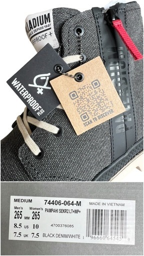 ハイカットスニーカー PALLADIUM
