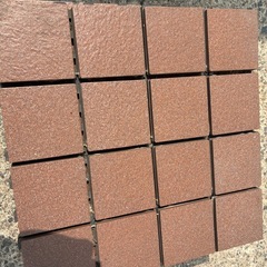 各10枚計20枚セット。ベランダタイル、ジョイントタイル、ジョイントマットの画像