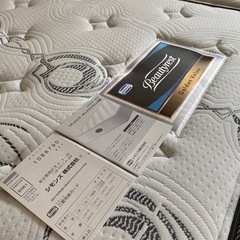 シモンズ　マットレス　セミシングル　2台ありの画像