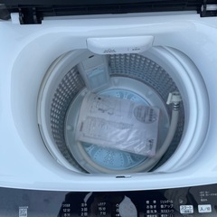 ハイアール　Haier 洗濯機　4.5kg JW-U45HK 単身　一人暮らしサイズ　2022年製の画像