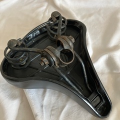 無料　自転車サドル　ブラックの画像