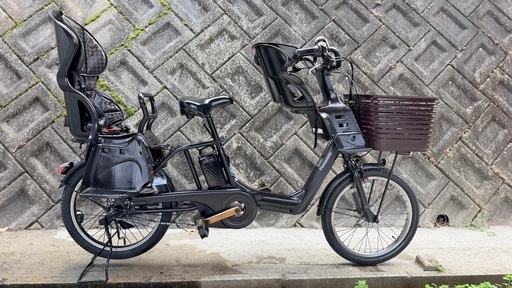 パナソニック製電動自転車（チャイルドシート2席付き） バッテリー16ah