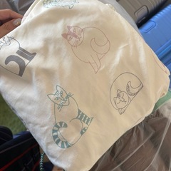 シングル折りたたみ式マットレス+ボックスシーツの画像