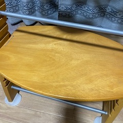 配達します NITORI ニトリ ベビーチェア ジャスト2 ハイチェア フリーチェア　幅45.7cm 奥行き51.6cm〜61.0cm 高さ79.2cm の画像