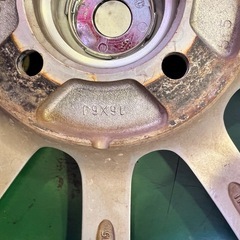 コンパクトカーに　中古ホイール4本16インチ　6J 45の画像