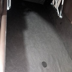 ニトリ 収納付きカフチソファベッド 合皮タイプの画像