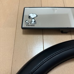 スヌーピー ハンドルカバー ルームミラーの画像