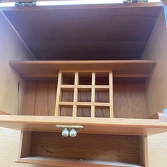 鏡付き　メイクボックス  の画像