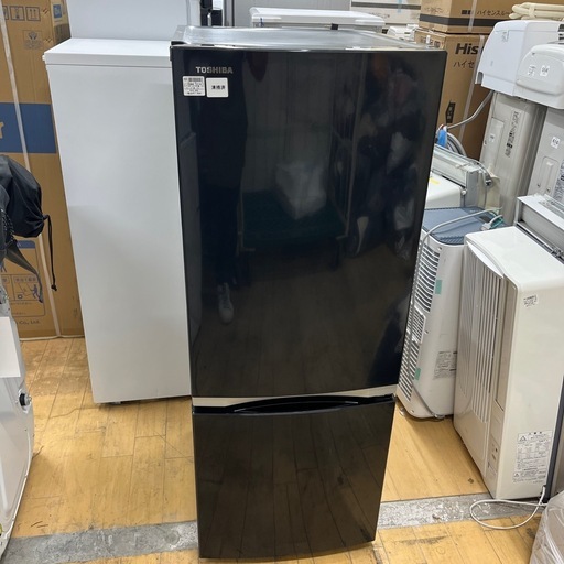 TOSHIBA トウシバ ノンフロン冷凍冷蔵庫 GR-P15BS 2019年製 定格内容積153L  2ドア 冷蔵庫 のご紹介です！