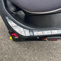 Aprica ISOFIX チャイルドシート フラディアグロウ グレーの画像