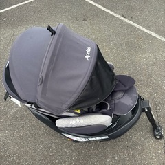 Aprica ISOFIX チャイルドシート フラディアグロウ グレーの画像