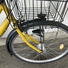 3J30１ シティサイクル２６サイズ　６段変速オートライト付　★自転車専門店の中古車です★　【消費税込み・防犯登録６００円込みの画像