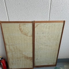 京都の町屋から搬出したガラス戸(左右)の画像