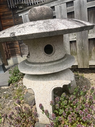 古代雪見灯篭　日本庭園　雪見灯篭　古代雪見　古代雪見灯篭　石灯篭