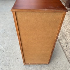 キャスター付き５段引き出し家具の画像