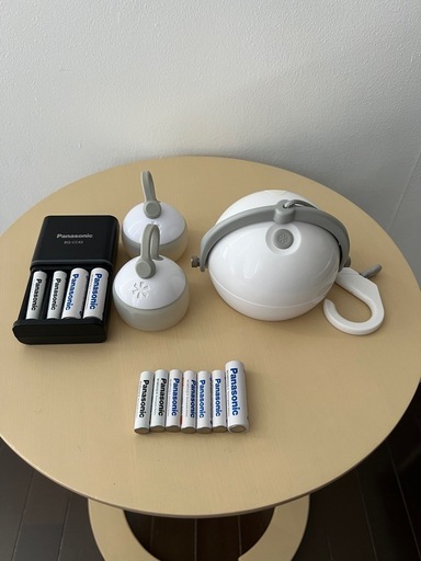 スノーピーク照明3点セット＋充電器・電池セット
