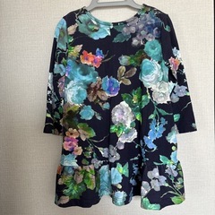 【美品】my M ワンピース 子供服 90 一点物の画像